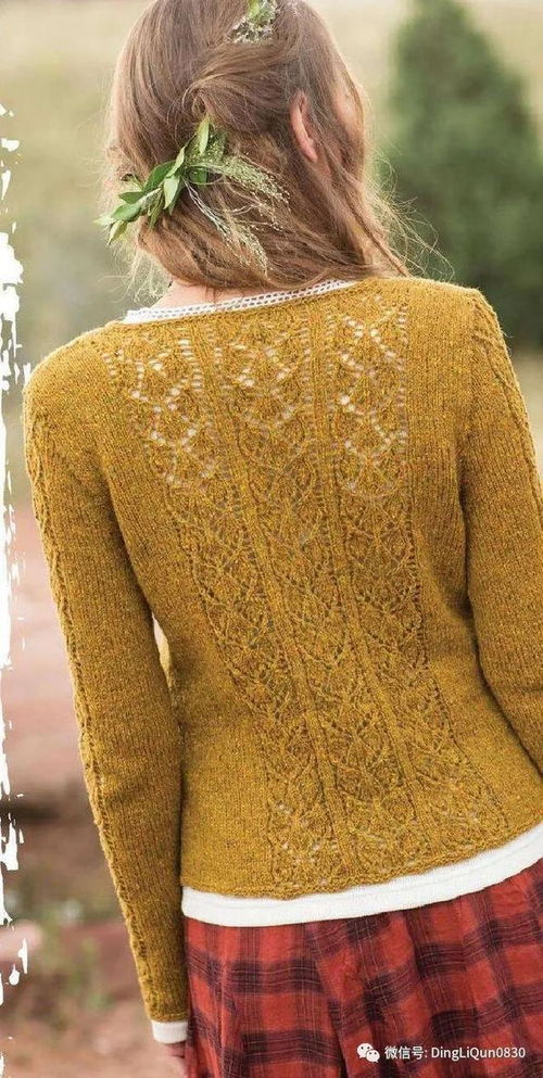 針織作品 用飄動的色彩和紋理編織的服裝配飾精美系列