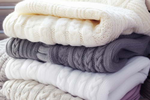 針織的服裝毛衣