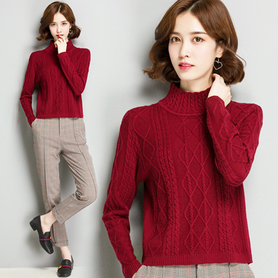 淘寶上的酒紅針織風(fēng)尚 秋冬衣櫥的優(yōu)雅新選